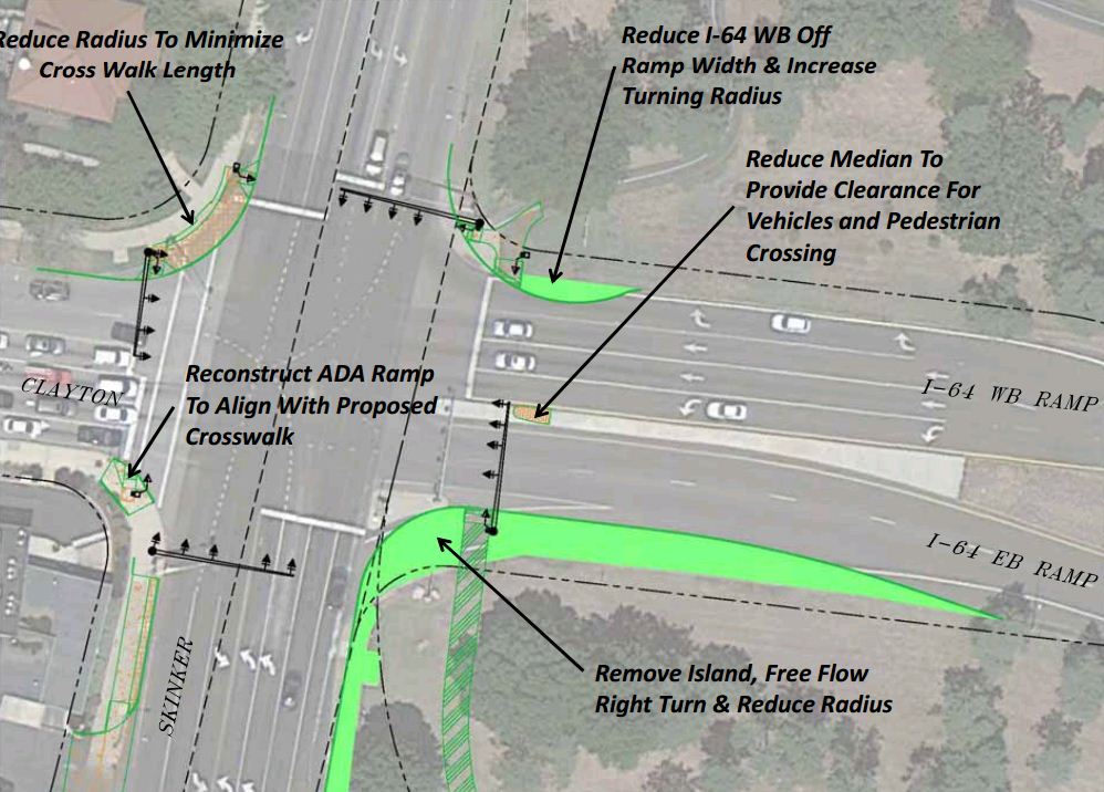 Skinker at Clayton Road project - St. Louis, MO