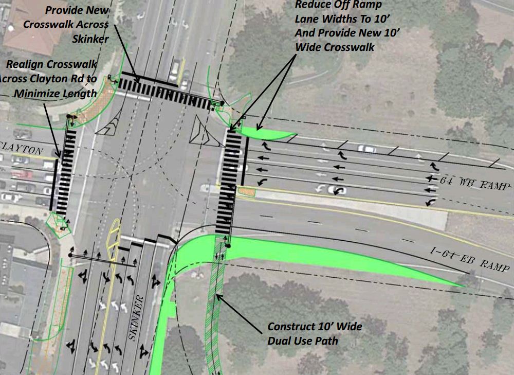 Skinker at Clayton Road project - St. Louis, MO