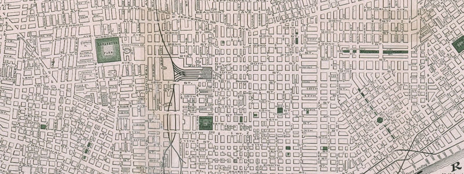 map of stl 1916 cropped