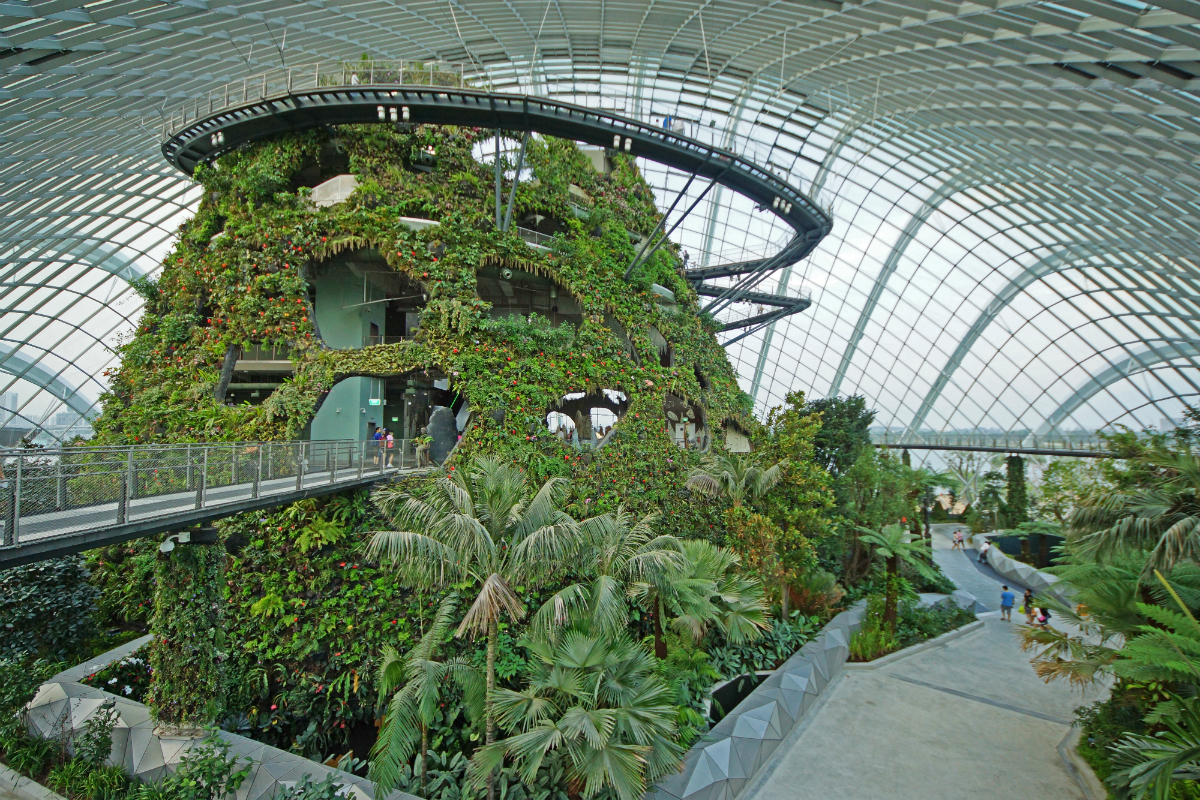 Cloud Forest_Gardens by the Bay Singapore